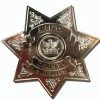 Costume Agent The Walking Dead King County Sheriff Metal Badge Accessories / Footwear