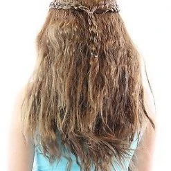 Costume Agent Medieval Princess Queen Braided Costume Wig