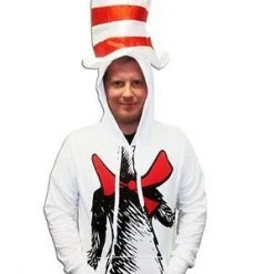 Elope Hoodies Cat In The Hat Hoodie With Hat