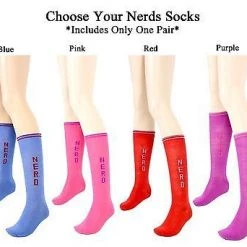 Costume Agent Candy Nerds Knee High Socks