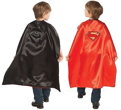 Trevco Superman & General Zod Reversible Costume Cape Accessories / Footwear 1 Trevco Superman & General Zod Reversible Costume Cape Accessories / Footwear