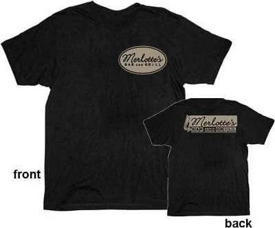 T-Shirt City Apparel True Blood Merlottes Bar And Grill Mens Black T-shirt Shirts / Tops 1 T-Shirt City Apparel True Blood Merlottes Bar And Grill Mens Black T-shirt Shirts / Tops