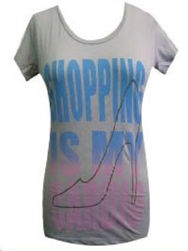 Public Library Shirts / Tops Sex And The City Shopping Is My Cardio T-Shirt 1 Public Library Shirts / Tops Sex And The City Shopping Is My Cardio T-Shirt