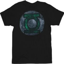 Changes The Green Lantern Distressed Logo T-shirt Shirts / Tops