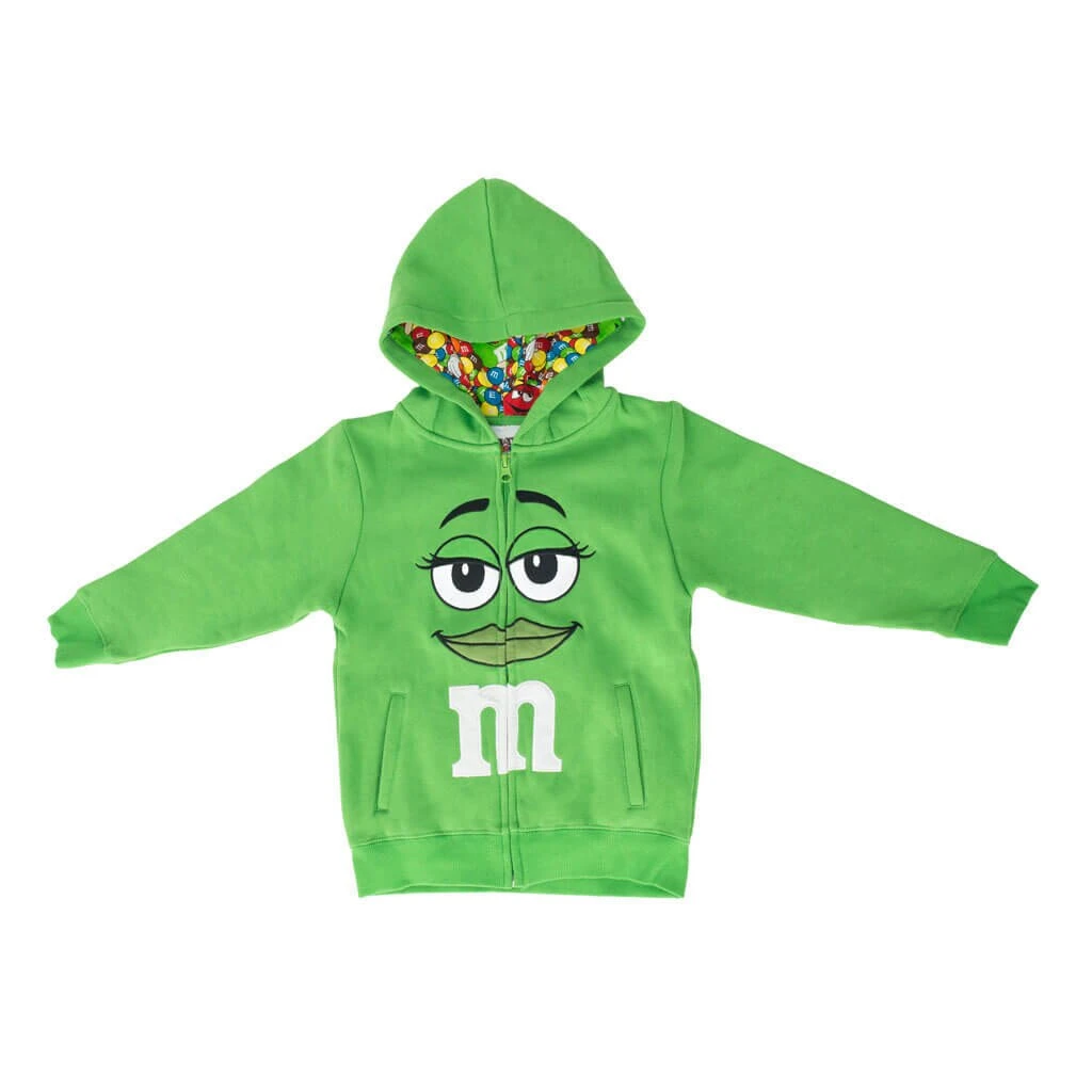 M&M's Zip Up Youth Big Face Hoodie Sweatshirt Sweaters & Sweatshirts 3 M&M's Zip Up Youth Big Face Hoodie Sweatshirt Sweaters & Sweatshirts