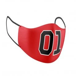 Costume Agent Face Masks Dukes Of Hazzard New Orange Deluxe Face Mask