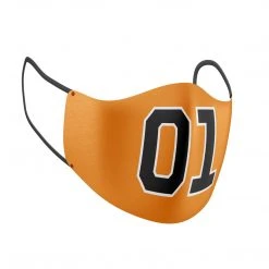 Costume Agent Face Masks Dukes Of Hazzard Hemi Orange Deluxe Face Mask