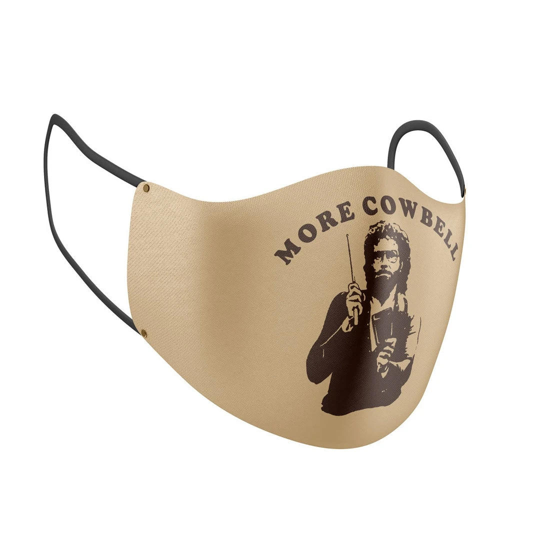 Costume Agent SNL More Cowbell Deluxe Face Mask 1 Costume Agent SNL More Cowbell Deluxe Face Mask