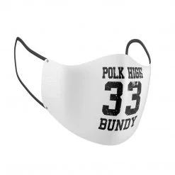 Costume Agent Polk High 33 White Deluxe Face Mask