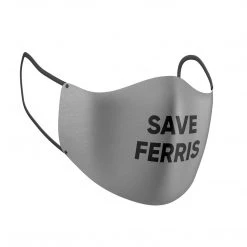Costume Agent Save Ferris Gray Deluxe Face Mask Face Masks