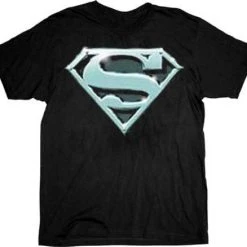 Trevco Superman Chrome Shield Logo T-shirt Tee Shirts / Tops