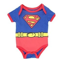 Penguin Kids Wear, Inc. Superman Suit Blue Baby Suit Kids / Infants