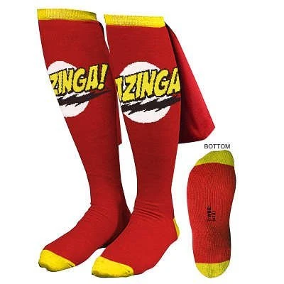 Ripple Junction The Big Bang Theory Bazinga Cape Socks 1 Ripple Junction The Big Bang Theory Bazinga Cape Socks