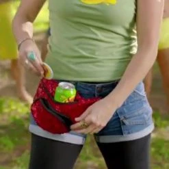 Costume Agent Accessories / Footwear Sun Drop Citrus Soda Red Sequin Waist Bag