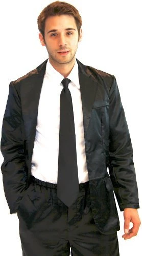 Costume Agent Pajamas / Underwear 4 Piece Silk Mens Pajama Suit 1 Costume Agent Pajamas / Underwear 4 Piece Silk Mens Pajama Suit