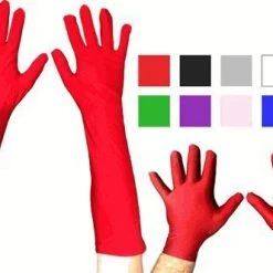 Capes.com Superhero Short Costume Gloves
