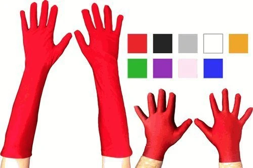 Capes.com Superhero Short Costume Gloves 1 Capes.com Superhero Short Costume Gloves