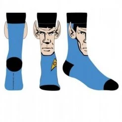Vendor-unknown Star Trek Spock Crew Socks With Ears