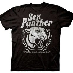 Ripple Junction Shirts / Tops Anchorman Distressed Sex Panther Image T-Shirt