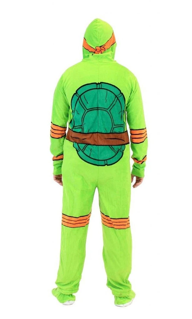 Underboss TMNT Michelangelo Green Union Suit 4 Underboss TMNT Michelangelo Green Union Suit