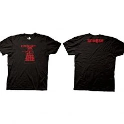 Ripple Junction Doctor Who Exterminate Black T-shirt Shirts / Tops