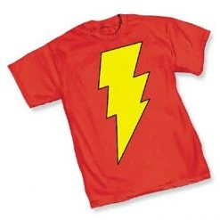 Graphits Designs Captain Marvel Shazam! Symbol T-Shirt Shirts / Tops