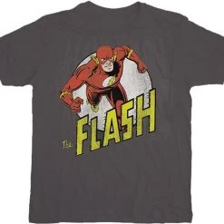 Trevco The Flash Run Charcoal T-shirt