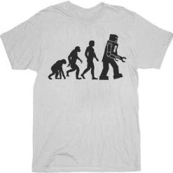 Art Box Shirts / Tops Theory Of Evolution Robot Evolution T-shirt