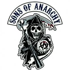 Calhoun Action / Drama Sons Of Anarchy Reaper Logo Patch