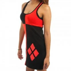 Bioworld Harley Quinn Character Juniors Costume Tank Dress