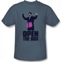Trevco Saturday Night Live Open The Box Slate T-shirt Shirts / Tops
