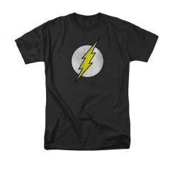Changes Men's Shirts The Flash Lightning Bolt Distressed Logo T-Shirt