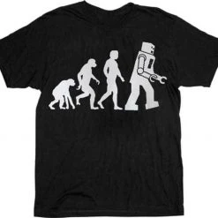 Art Box Shirts / Tops Theory Of Evolution Robot Evolution T-shirt