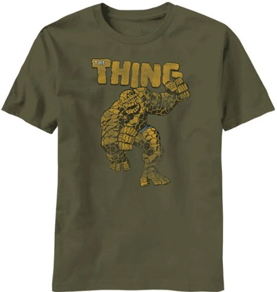 Mad Engine The Thing Rock Monster Military T-Shirt Shirts / Tops 1 Mad Engine The Thing Rock Monster Military T-Shirt Shirts / Tops