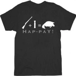 Art Box Rifle + Pistol Bullet = Dead Duck Hap-pay! T-shirt