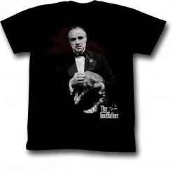 American Classics The Godfather Contemplation Adult Black T-Shirt Shirts / Tops