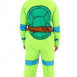 Underboss TMNT Leonardo Green Union Suit Pajamas / Underwear 6 Underboss TMNT Leonardo Green Union Suit Pajamas / Underwear