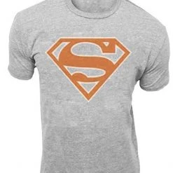 Changes Superman Red-Orange Shield Adult T-Shirt