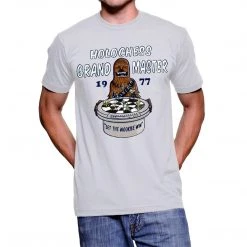 Mighty Fine Chewbacca Holochess Grandmaster T-shirt