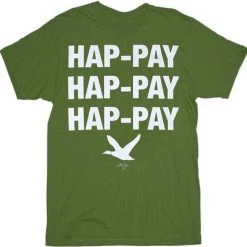 Club Red Shirts / Tops Phil Robertson Hap-pay Hap-pay Hap-pay Duck T-Shirt