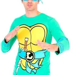 TVStoreOnline TMNT Long Sleeves Costume T-shirt & Eye Mask 20 TVStoreOnline TMNT Long Sleeves Costume T-shirt & Eye Mask