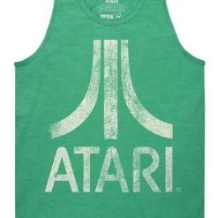 Ripple Junction Atari Distressed Logo Adult Tank Top Tank Tops