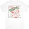 Mighty Fine Shirts / Tops TMNT Pizza Box White Adult T-shirt