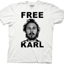 Ripple Junction Men's Shirts Workaholics Free Karl Mug Shot T-shirt