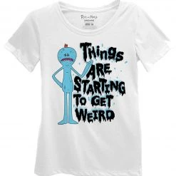 Ripple Junction Juniors Things Are Starting To Get Weird T-shirt