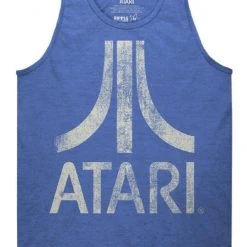 Ripple Junction Atari Distressed Logo Adult Tank Top Tank Tops