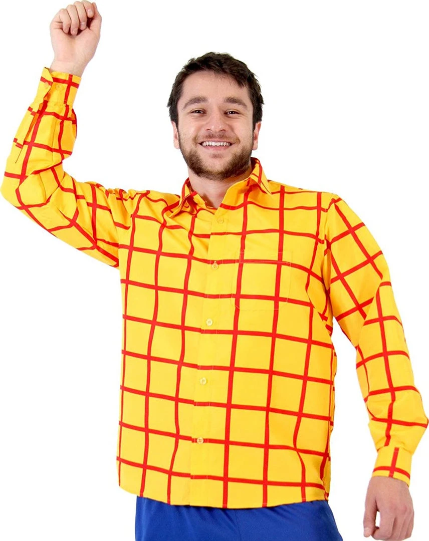Costume Agent Shirts / Tops Toy Story Woody Cowboy Costume Shirt 2 Costume Agent Shirts / Tops Toy Story Woody Cowboy Costume Shirt