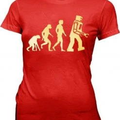 Art Box The Big Bang Theory Robot Evolution T-shirt