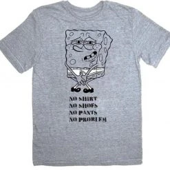 Jem Spongebob Squarepants No Problem T-Shirt Tee Shirts / Tops