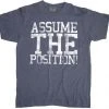 American Classics Animal House Assume The Position Adult T-shirt Shirts / Tops